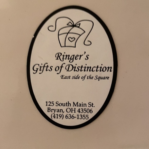 “You Sleigh Me” Christmas Platter by Muse Ware Pottery - Picture 8 of 11